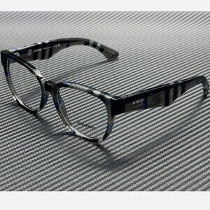 BURBERRY Eyeglasses B 1256 1145 135 Gunmetal Frames w/plaid design temples Burberry | Accessories | Burberry Eyeglasses B 256 1145 135  main image 3